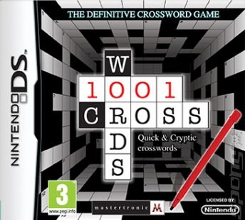 1001 Crosswords - DS/DSi Cover & Box Art