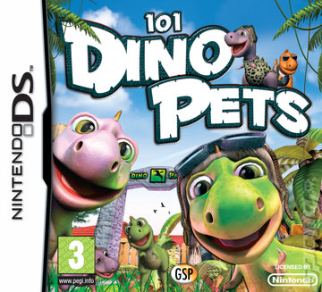 101 Dino Pets - DS/DSi Cover & Box Art