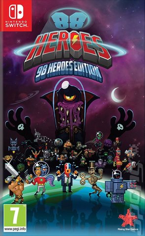 88 Heroes - Switch Cover & Box Art