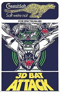3D Bat Attack - Spectrum 48K Cover & Box Art