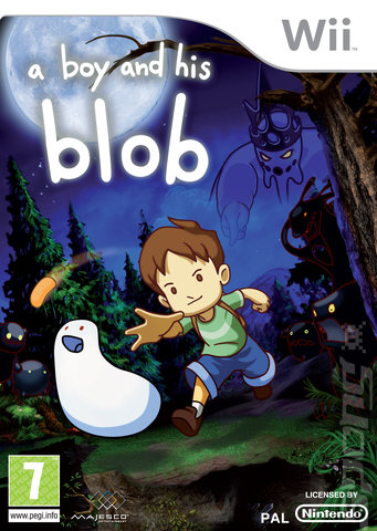 A Boy and his Blob - Wii Cover & Box Art