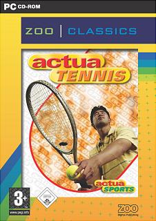 Actua Tennis - PC Cover & Box Art