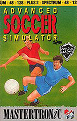 Advanced Soccer Simulator - Spectrum 48K Cover & Box Art