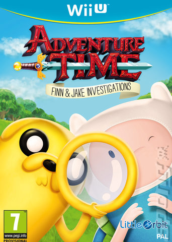 Adventure Time: Finn & Jake Investigations - Wii U Cover & Box Art