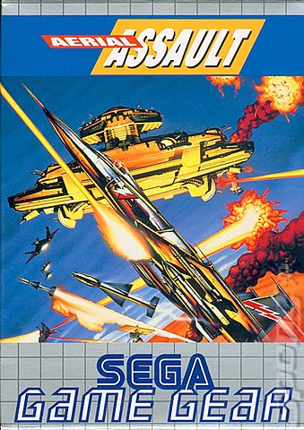 Aerial Assault - Game Gear Cover & Box Art