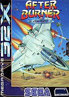 After Burner - Sega 32-X Cover & Box Art