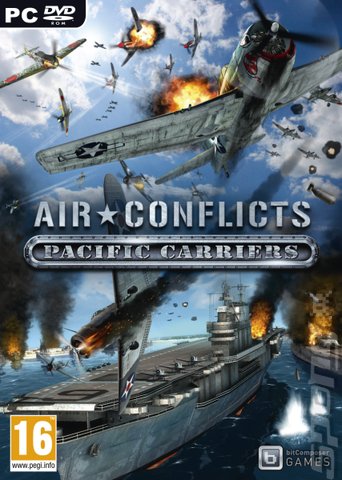 Air Conflicts: Pacific Carriers - PC Cover & Box Art