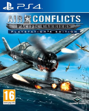 Air Conflicts: Pacific Carriers - PS4 Cover & Box Art