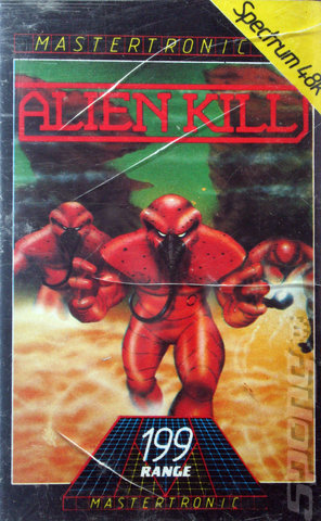 Alien Kill - Spectrum 48K Cover & Box Art