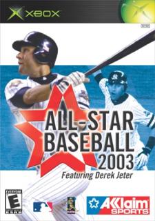 All Star Baseball 2003 - Xbox Cover & Box Art