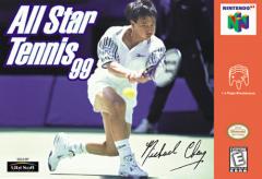 All Star Tennis '99 - N64 Cover & Box Art
