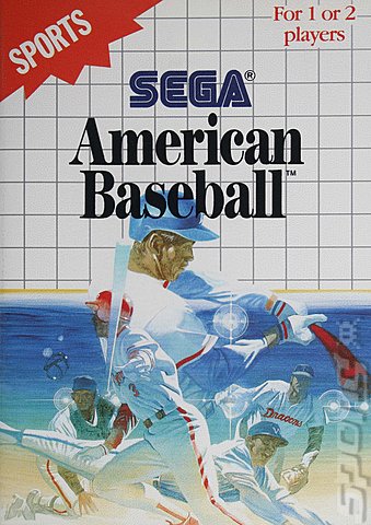 American Baseball - Sega Master System Cover & Box Art