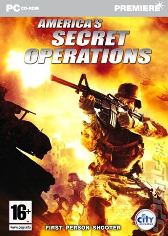 America's Secret Operations - PC Cover & Box Art