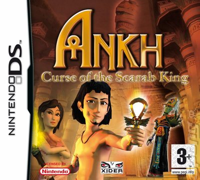 Ankh: Curse of the Scarab King - DS/DSi Cover & Box Art