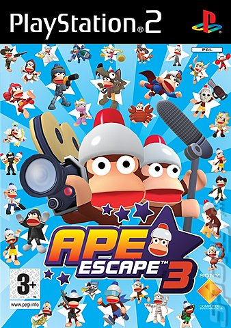 Ape Escape 3 - PS2 Cover & Box Art