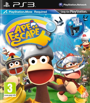 Ape Escape - PS3 Cover & Box Art