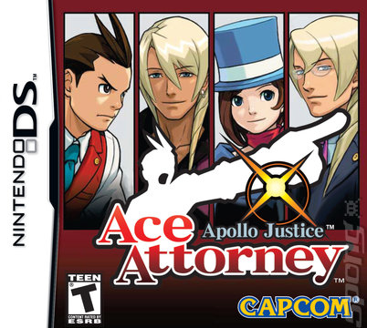 Apollo Justice: Ace Attorney - DS/DSi Cover & Box Art