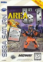 Area 51 - Saturn Cover & Box Art