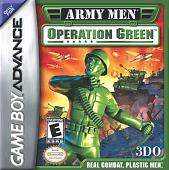 Army Men: Operation Green - GBA Cover & Box Art