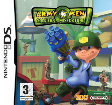 Army Men: Soldiers of Misfortune - DS/DSi Cover & Box Art