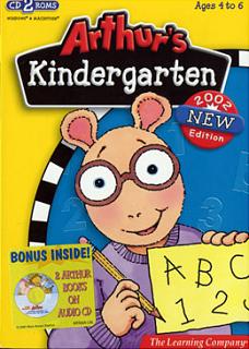 Arthur's Kindergarten - Power Mac Cover & Box Art
