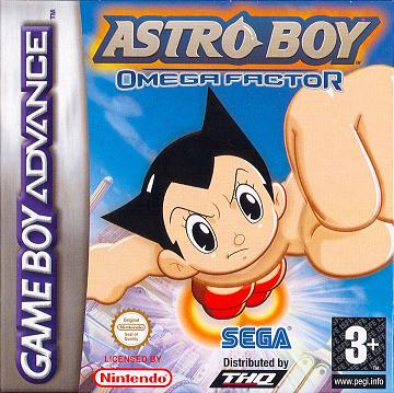 Astro Boy: Omega Factor - GBA Cover & Box Art