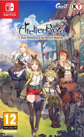 Atelier Ryza: Ever Darkness & the Secret Hideout - Switch Cover & Box Art