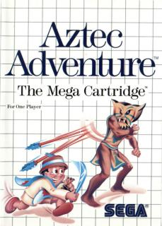 Aztec Adventure - Sega Master System Cover & Box Art