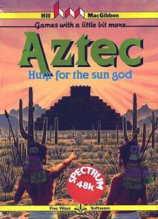 Aztec: Hunt for the Sun-God - Spectrum 48K Cover & Box Art