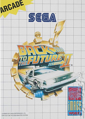 Back to the Future Part II - Sega Master System Cover & Box Art