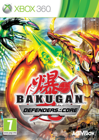 Bakugan Battle Brawlers: Defenders of the Core - Xbox 360 Cover & Box Art