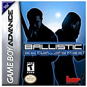 Ballistic: Ecks vs Sever - GBA Cover & Box Art