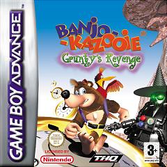 Banjo-Kazooie: Grunty's Revenge - GBA Cover & Box Art