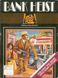 Bank Heist - Atari 2600/VCS Cover & Box Art