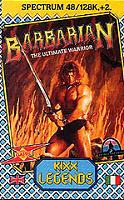 Barbarian: The Ultimate Warrior - Spectrum 48K Cover & Box Art