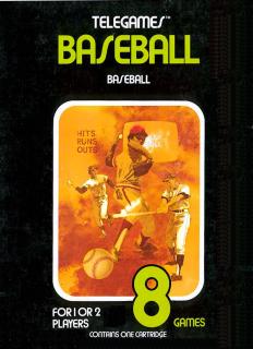 Baseball - Atari 2600/VCS Cover & Box Art