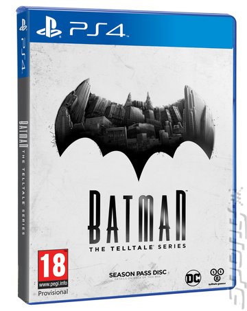 BATMAN: The Telltale Series - PS4 Cover & Box Art