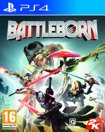 Battleborn - PS4 Cover & Box Art