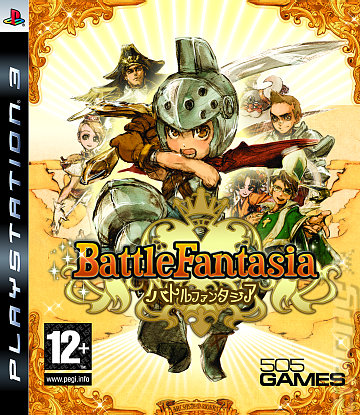 Battle Fantasia - PS3 Cover & Box Art