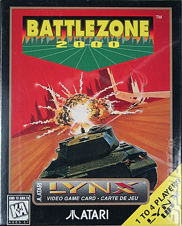 Battlezone 2000 - Lynx Cover & Box Art
