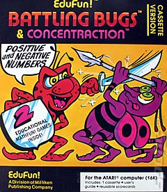 Battling Bugs & Concentraction (Atari 400/800/XL/XE)
