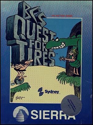 BC's Quest for Tires - Colecovision Cover & Box Art
