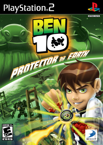 Ben 10: Protector of Earth - PS2 Cover & Box Art