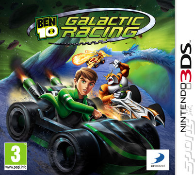 Ben 10 Galactic Racing - 3DS/2DS Cover & Box Art