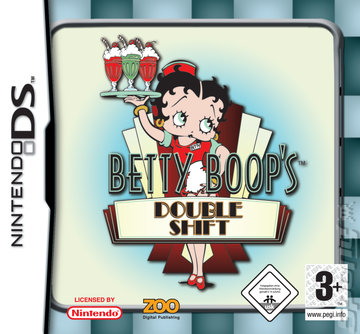 Betty Boop's Double Shift - DS/DSi Cover & Box Art