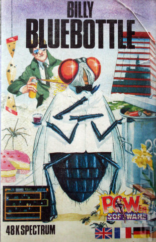 Billy Bluebottle - Spectrum 48K Cover & Box Art