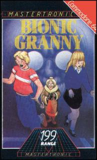 Bionic Granny - C64 Cover & Box Art