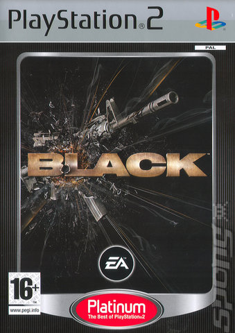 BLACK - PS2 Cover & Box Art