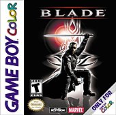 Blade - Game Boy Color Cover & Box Art