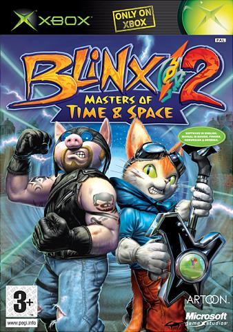 Blinx 2: Masters of Time and Space - Xbox Cover & Box Art